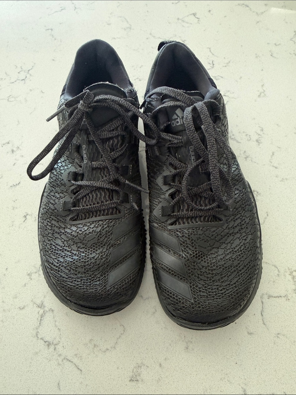 adidas Women's Black Athletic Training Sneakers